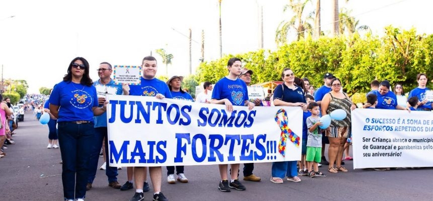 Guaraçaí celebrou 77 anos com desfile cívico emocionante e mensagem de inclusão