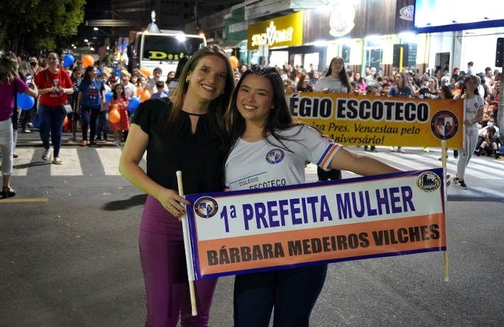 DESFILE CÍVICO VOLTA A SER REALIZADO EM PRESIDENTE VENCESLAU APÓS DOIS ANOS
