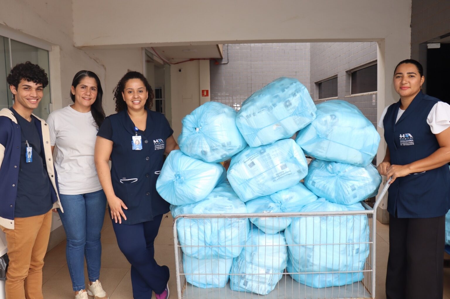 Em Três Lagoas CTG Brasil doa máscaras cirúrgicas e aventais ao HNSA