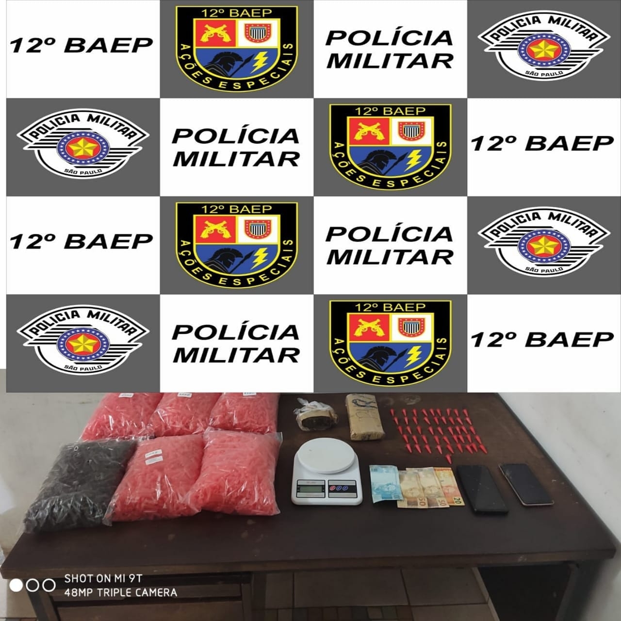 BAEP em ação à noite na cidade de Birigui prendeu traficante, alvo de combate ao crime Vila Bandeirantes