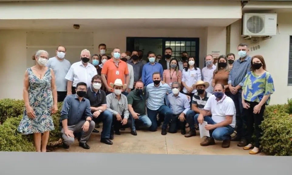 Em Andradina Secretário Estadual da Agricultura se encontra com os prefeitos Paulo Boaventura, Mário Celso e Fernando Santana