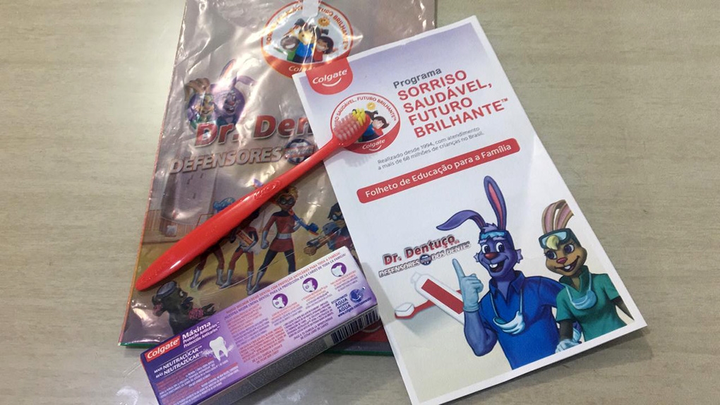 Educação de Andradina participa de projeto destinado à saúde bucal na primeira infância