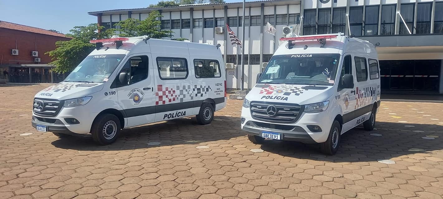 Governo de SP envia 02 novas viaturas sendo uma 28º BPM/I de Andradina e outra para 2º BPM/I de Araçatuba