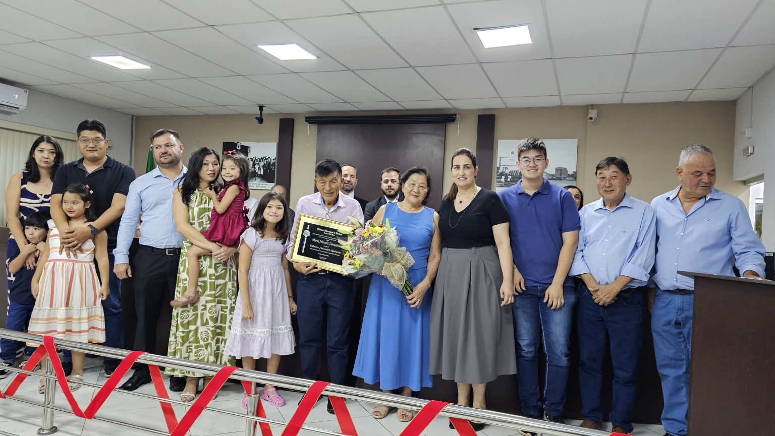 Mário Hiroshi Yamashita recebe título de Cidadão Honorário em Lavínia