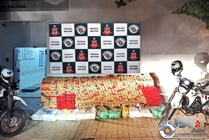 DESTAQUE: ROCAM APREENDEM 1275 TABLETES DE DROGAS EM BIRIGUI