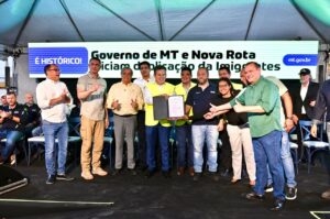 Nova Rota e Governo de Mato Grosso iniciam a duplicação da Rodovia dos Imigrantes BR 070