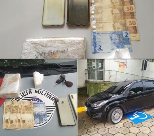POLÍCIA MILITAR PRENDE TRÊS TRAFICANTES EM LAVÍNIA