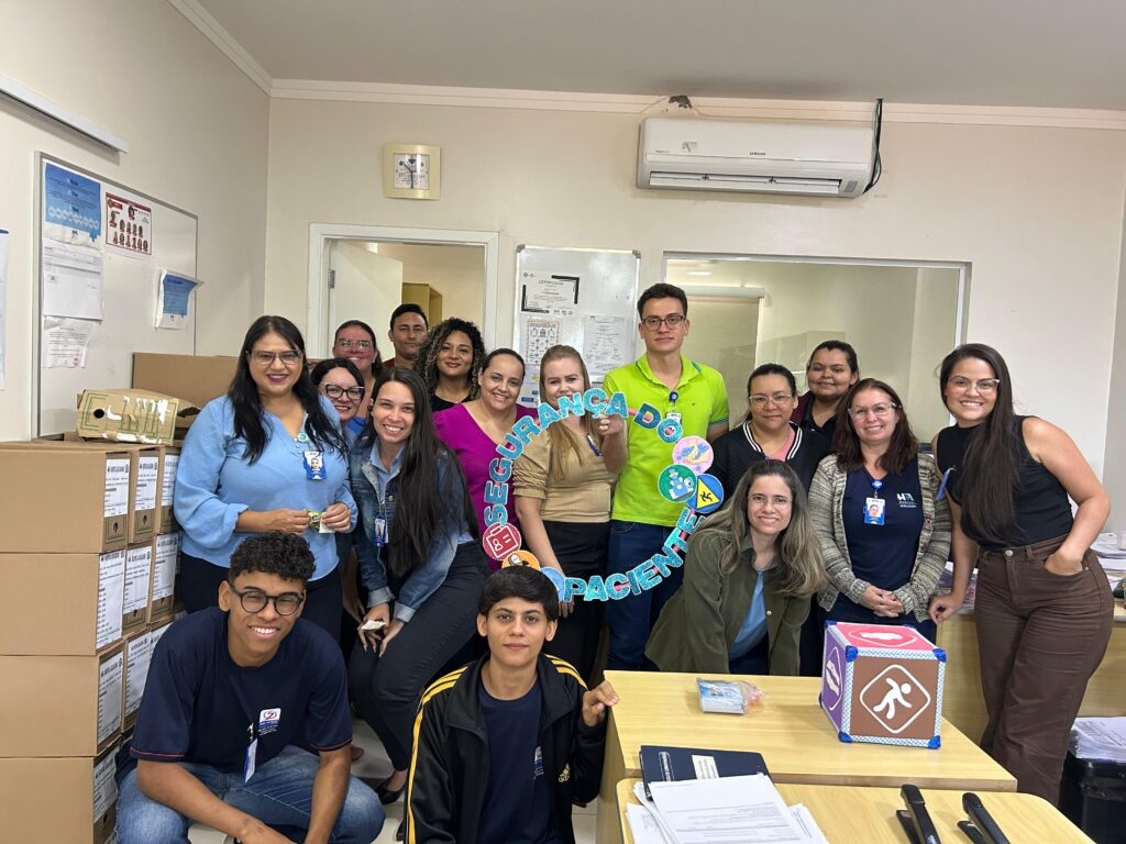 Hospital Auxiliadora mobiliza setores para a ação ao Dia Mundial da Segurança do Paciente em Três Lagoas