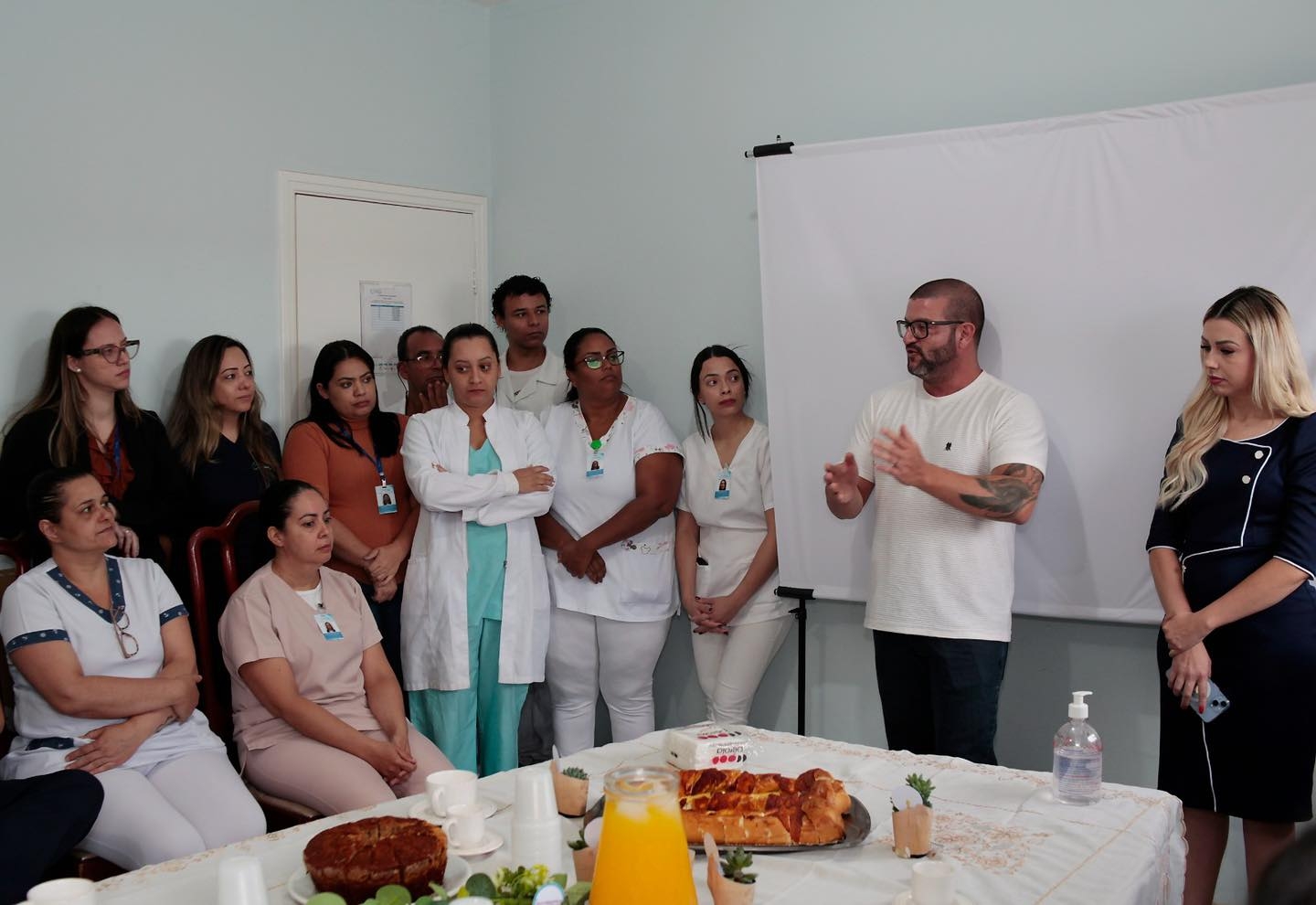 Café com o Diretor da Santa Casa de Andradina