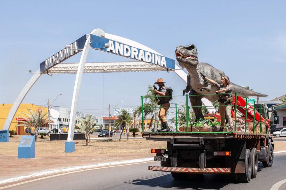 Park dos Dinossauros: Andradina terá o seu segundo parque temático