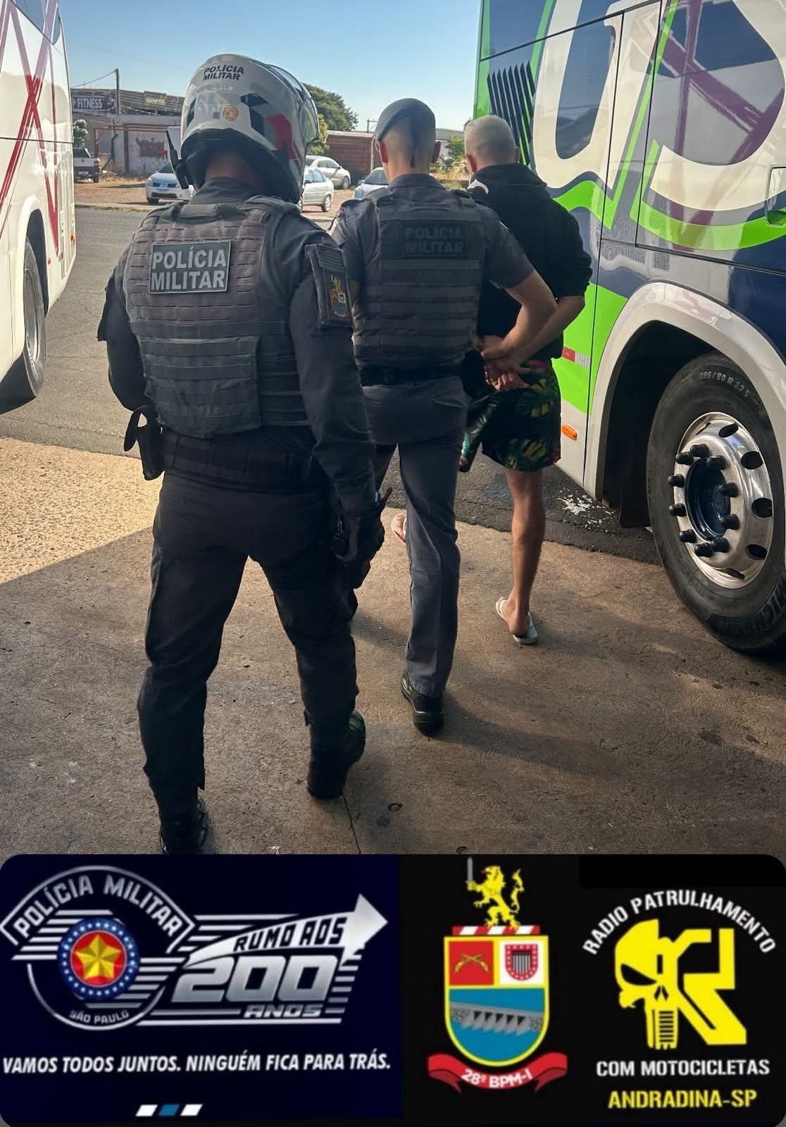 Polícia Militar captura foragido no Terminal Rodoviário de Andradina