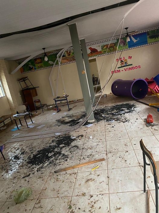 BOSQUE MUNICIPAL DE ANDRADINA É ALVO DE VANDALISMO