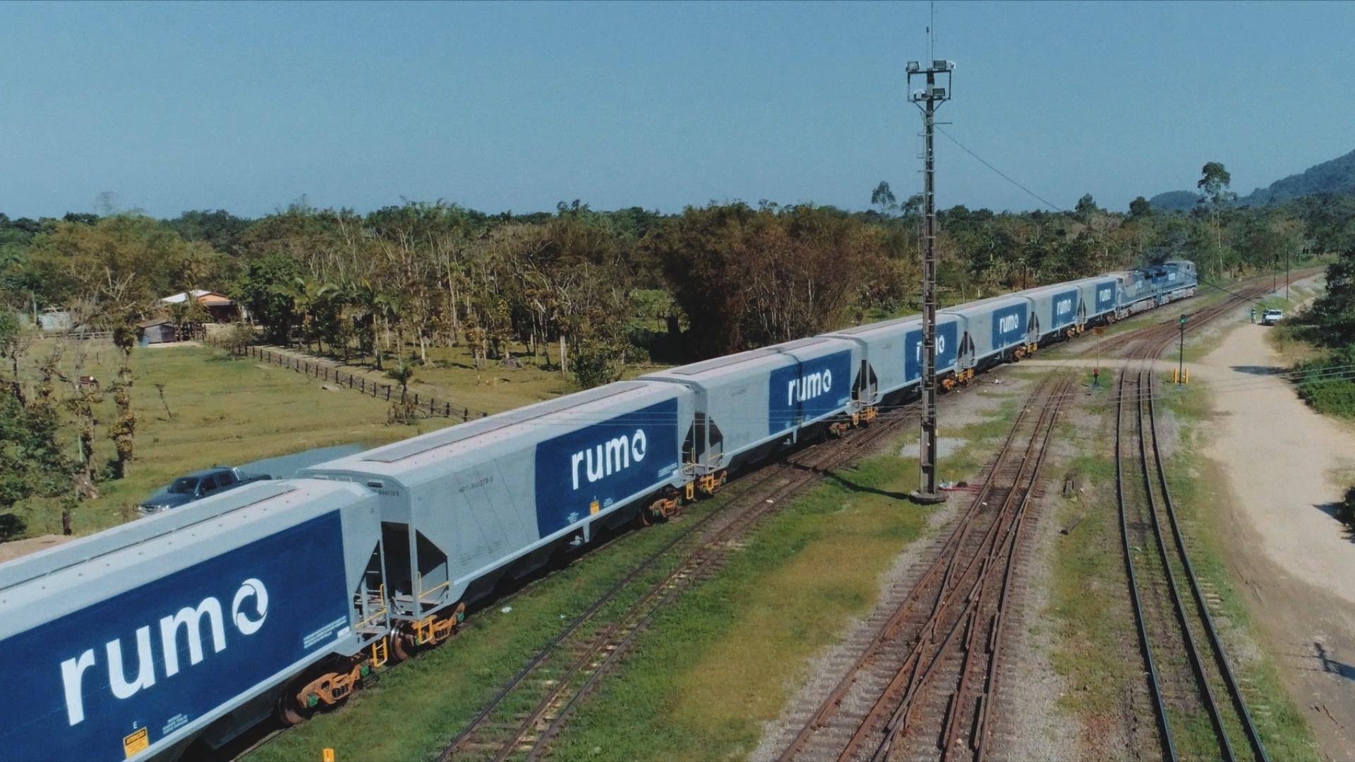 INVESTIMENTO DA "RUMO" SERÁ NO TRECHO DE SANTA FÉ DO SUL. ELA ABANDONOU MESMO A "N.O.B"