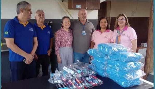 Recanto Senhor Jesus recebe doações da Casa da Amizade do Rotary Club de Andradina
