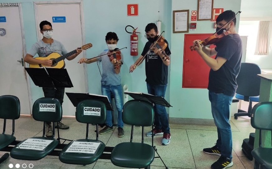 Departamento de Cultura inicia programa “Música Que Salva”, no Hospital José Fortuna de Castilho