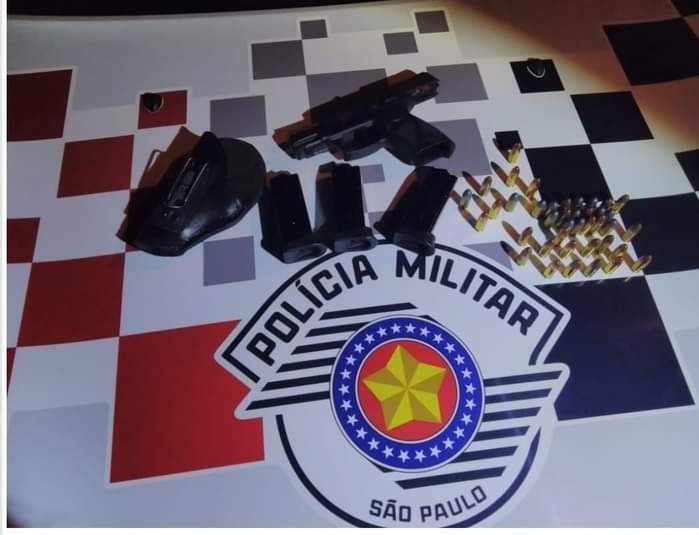 Morador de Andradina é preso em Nova Independência com pistola 9 milímetros