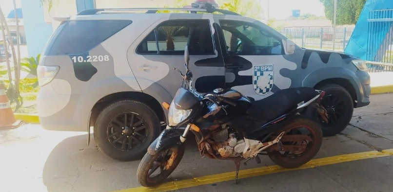 Força Tática recupera motocicleta furtada em Três Lagoas