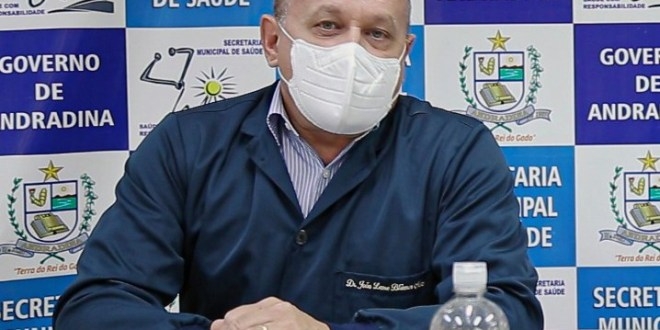 Secretário da Saúde de Andradina testa positivo para covid