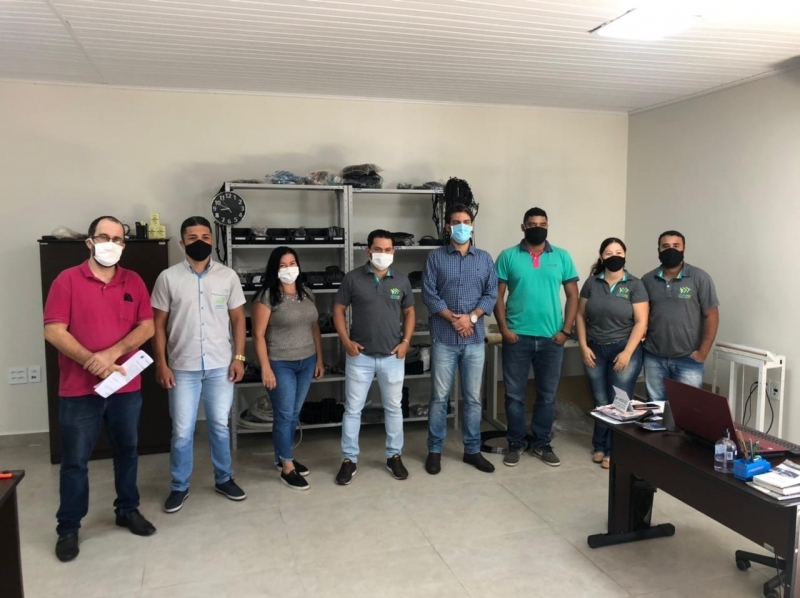 Prefeito de Penápolis visita nova sede da empresa Hiperved Vedações e Soluções Industriais