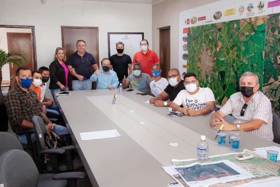 Andradina Esporte Clube é Recebido pelo Prefeito Mário Celso Lopes e Sinaliza Apoio
