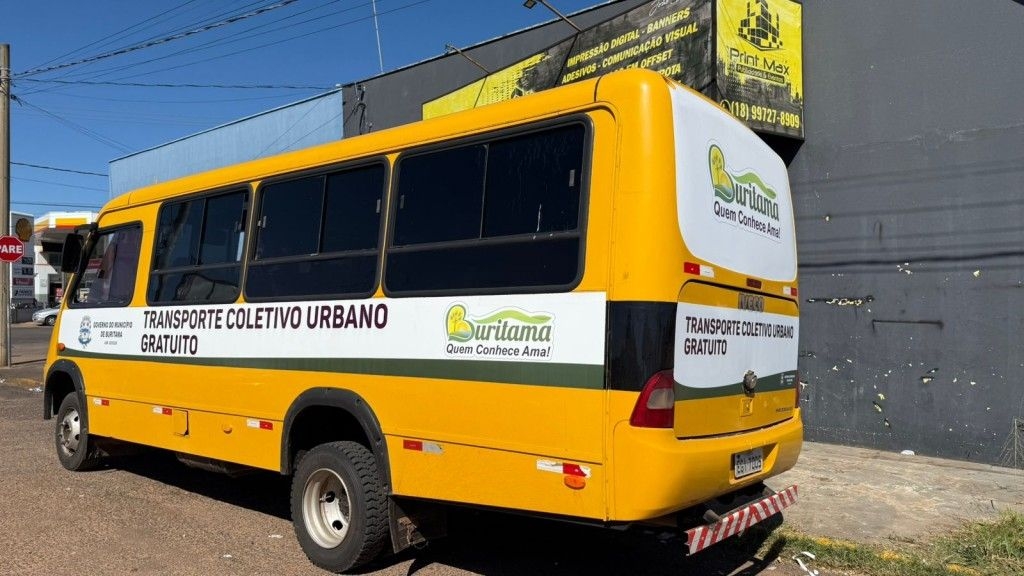 Transporte público urbano gratuito inicia operação em Buritama na segunda-feira (9)