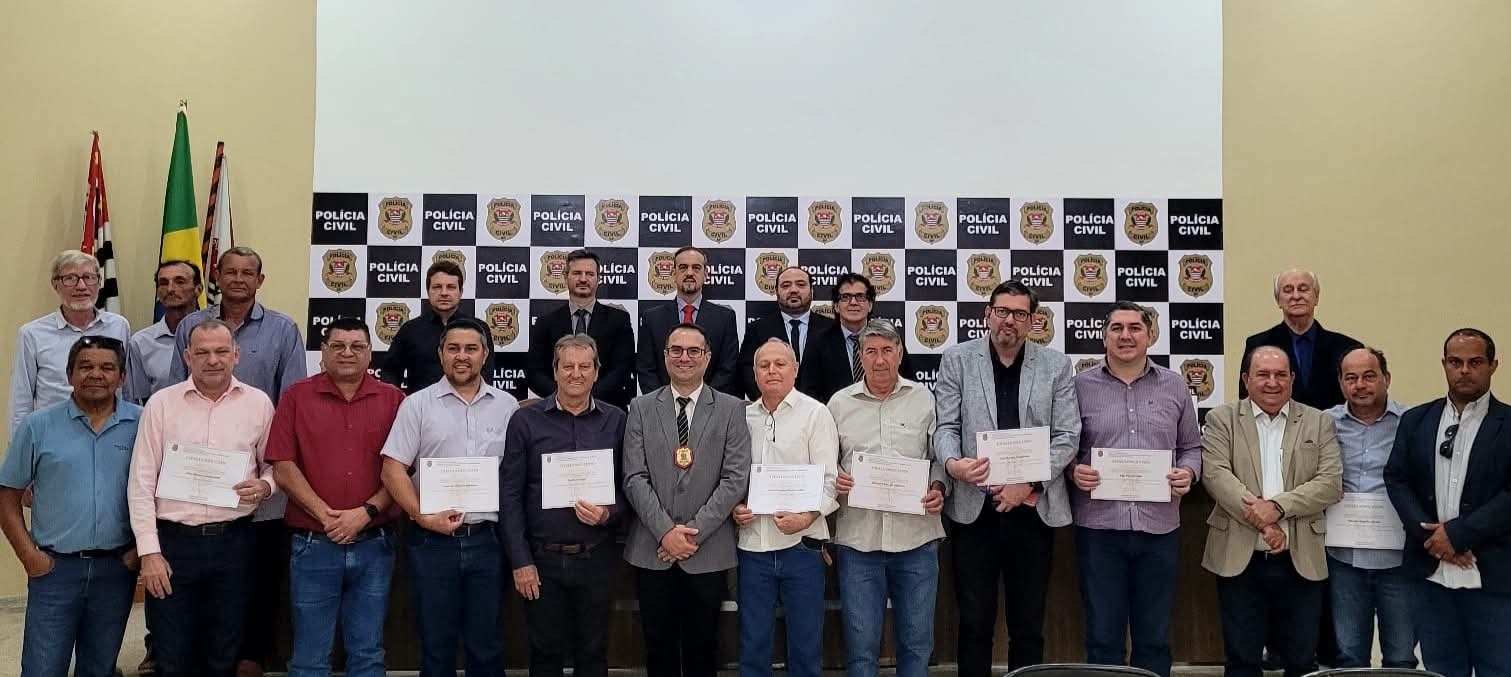ENCONTRO COM PREFEITOS E PRESIDENTES DE CÂMARAS DA REGIÃO DE DRACENA É PROMOVIDO PELA POLÍCIA CIVIL