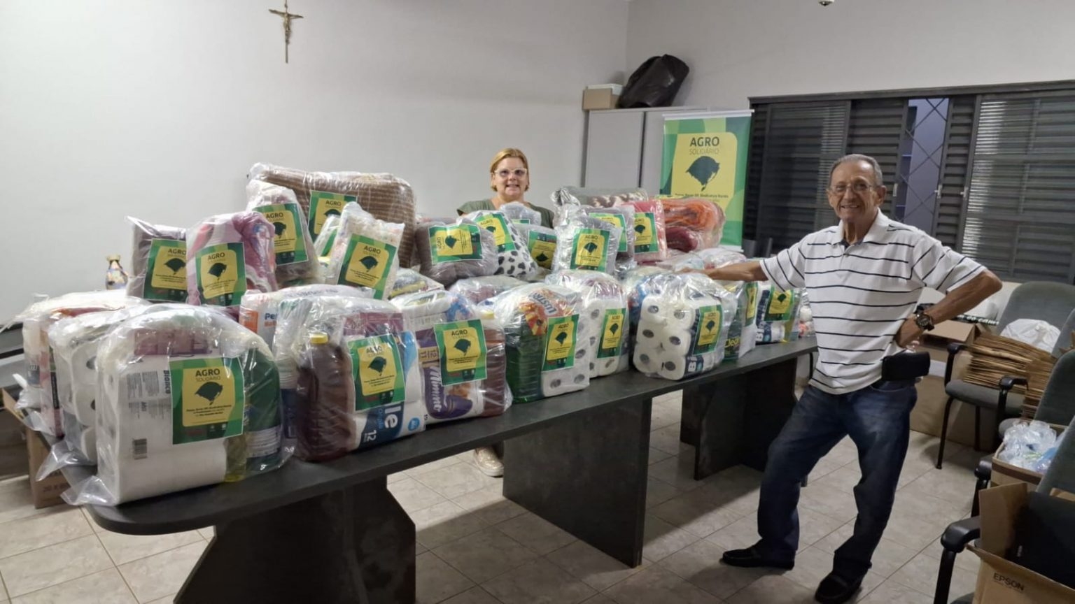 Campanha Agro Solidário une esforços em Mirandópolis para ajudar quem mais precisa no Rio Grande do Sul