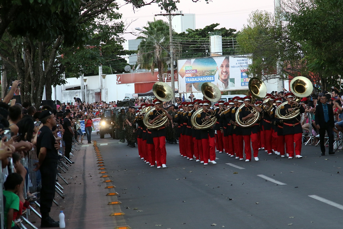 Estão abertas as inscrições para o Desfile de 7 de setembro em Três Lagoas