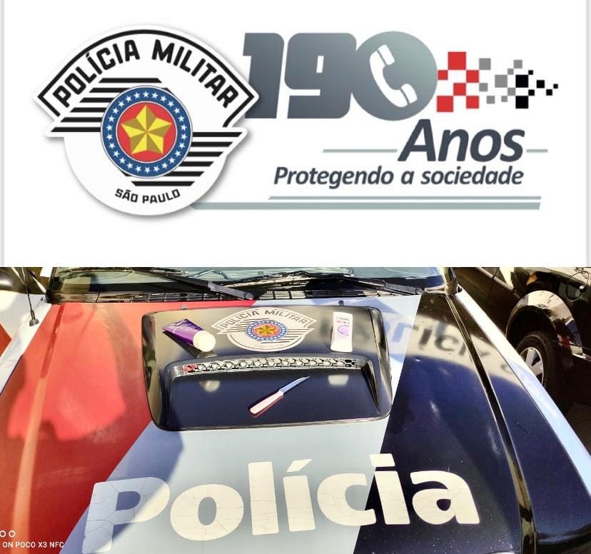 Rádio Patrulha de Andradina prendeu em flagrante autor de furto de supermercado
