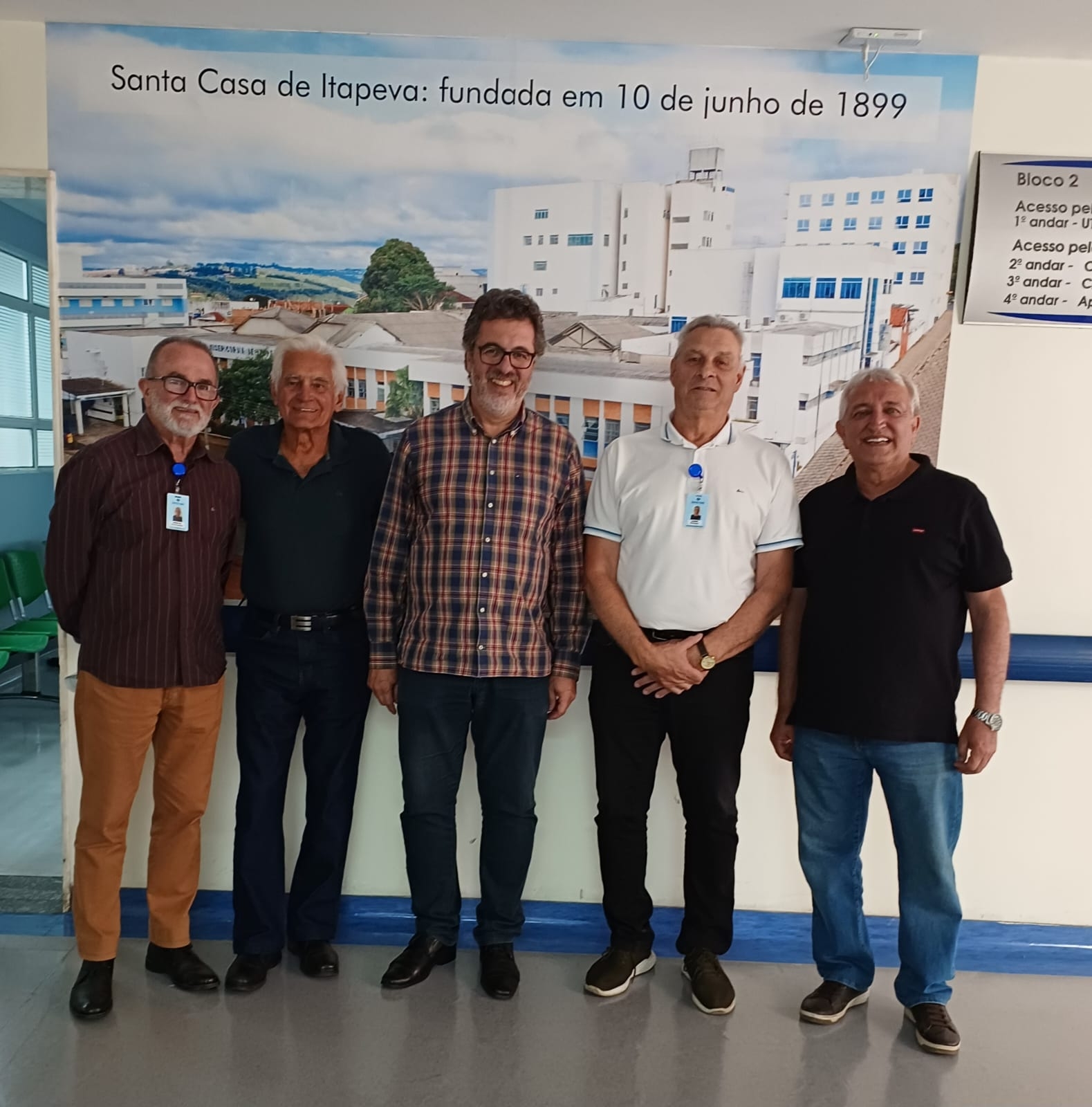 GOSP: Sereníssimo Renato José Garcia de Almeida visita Santa Casa de Itapeva: 02 Lojas, uma só missão de cuidar