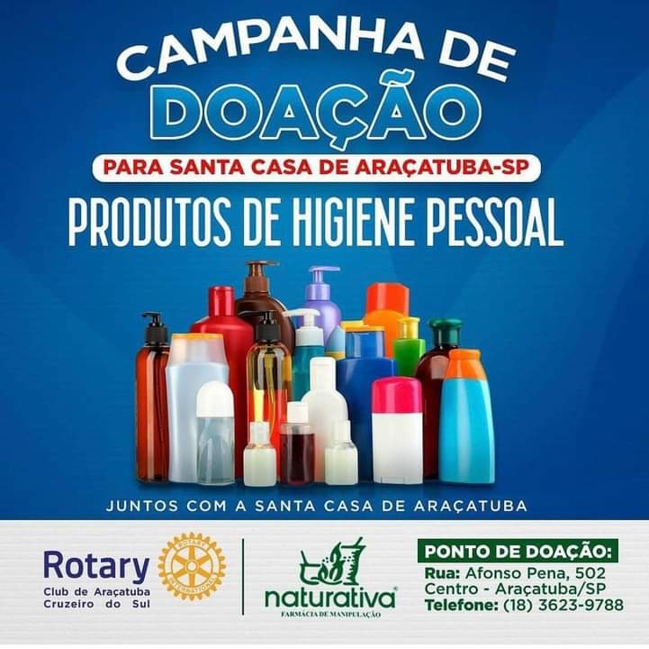 Campanha Doação para Santa Casa de Araçatuba