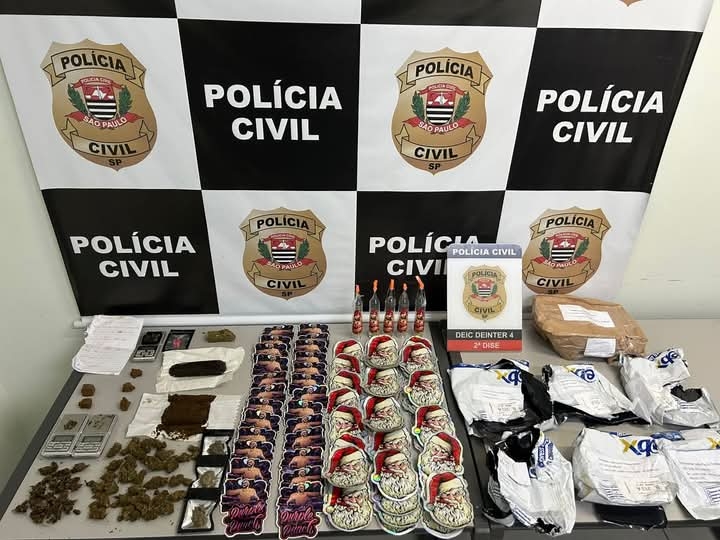 DEIC DESMANTELA "MÁFIA DAS CREMAS" EM BAURU: TRAFICANTES SÃO PRESOS E DROGAS AVALIADAS EM R$ 20 MIL SÃO APREENDIDAS
