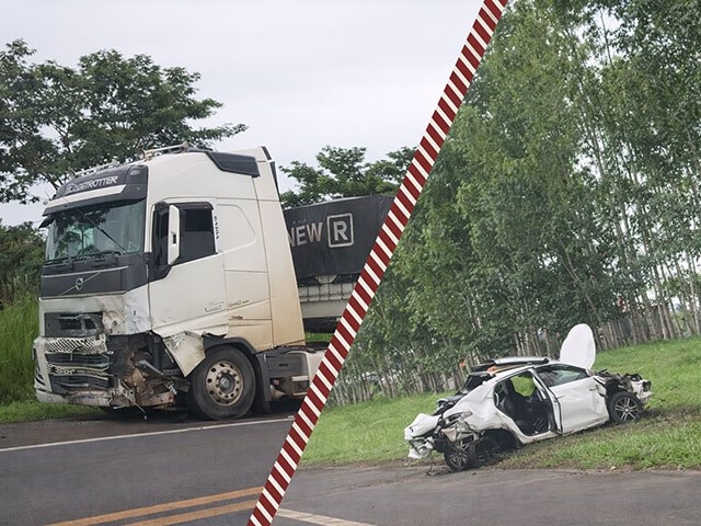 Tragédia 03 funcionários da Citroplast morrem em grave acidente na Rodovia General Figueiredo em Andradina