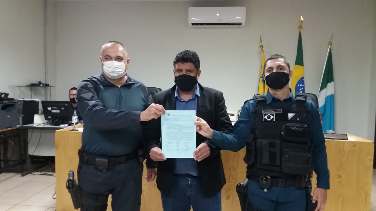 Policiais Militares recebem Moção de Congratulação em Selvíria