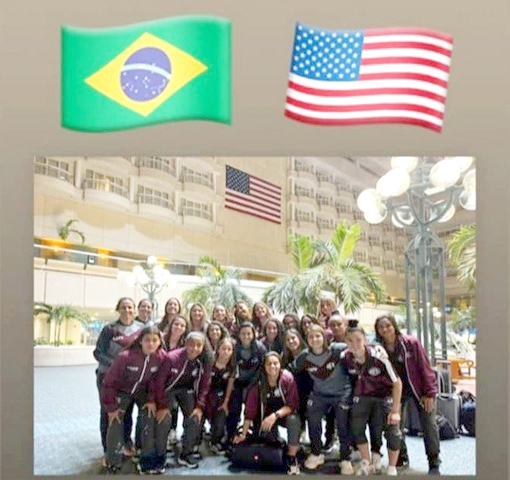 Andradinense disputa campeonato feminino nos EUA pela Ferroviária