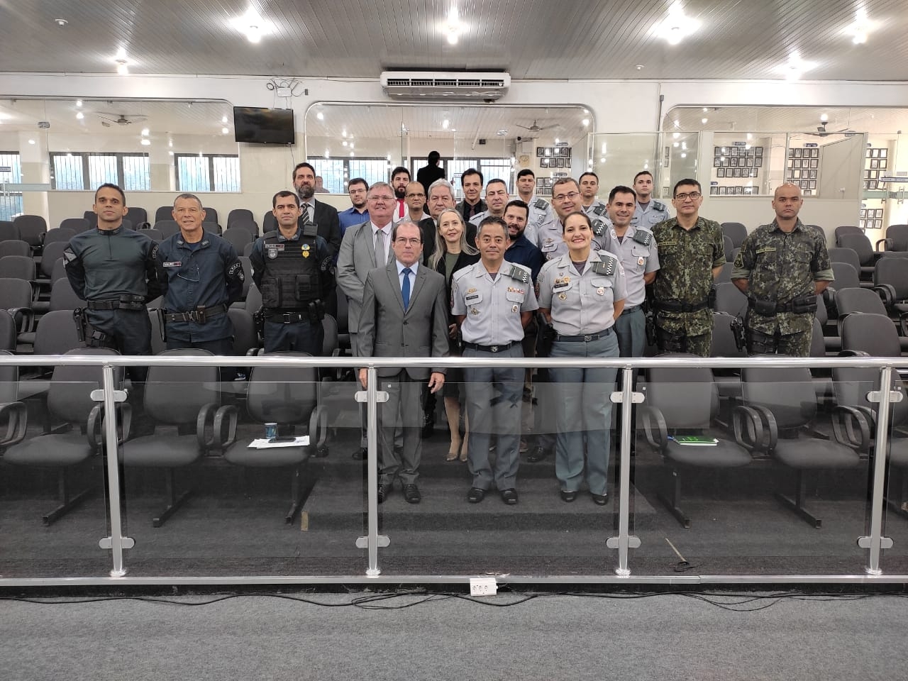 Delegado Seccional de Andradina e o Comandante do 28º BPM/I participaram de reunião da Operação Divisas Integradas