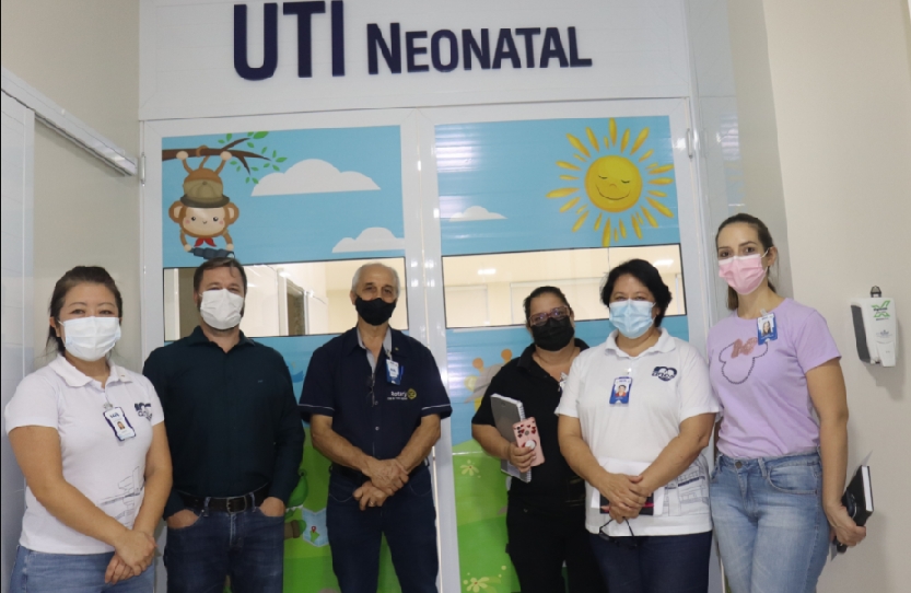 Em Três Lagoas HNSA apresenta novos projetos para 2022 em vista visita de representantes do Rotary e Suzano