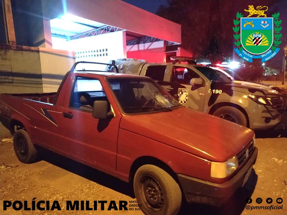 Polícia Militar recuperou em Três Lagoas um veículo furtado no Estado de São Paulo