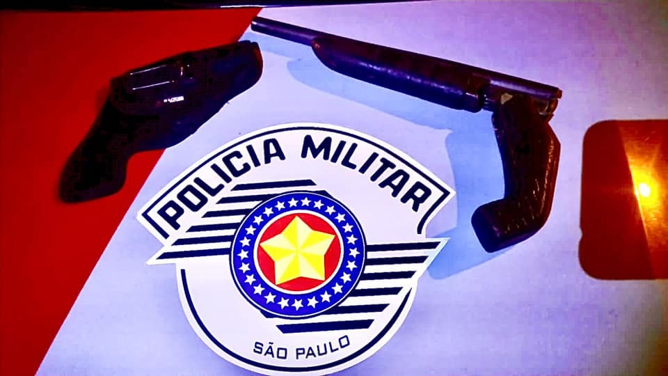 Polícia Militar de Andradina registra tentativa de homicídio com apreensão de arma de fogo no bairro Santo Antônio