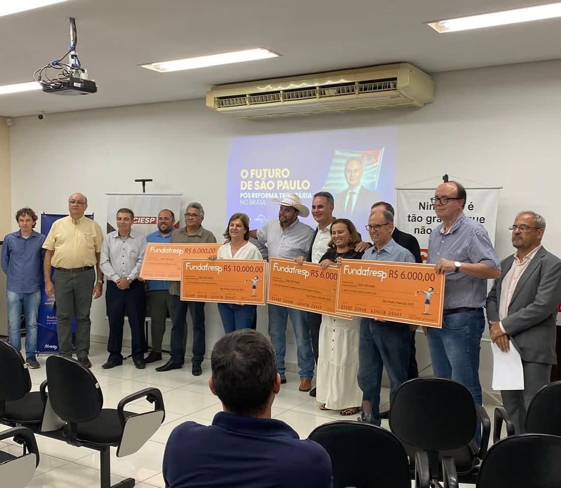 Camenor de Andradina recebeu doação de 10 mil reais da Fundafresp