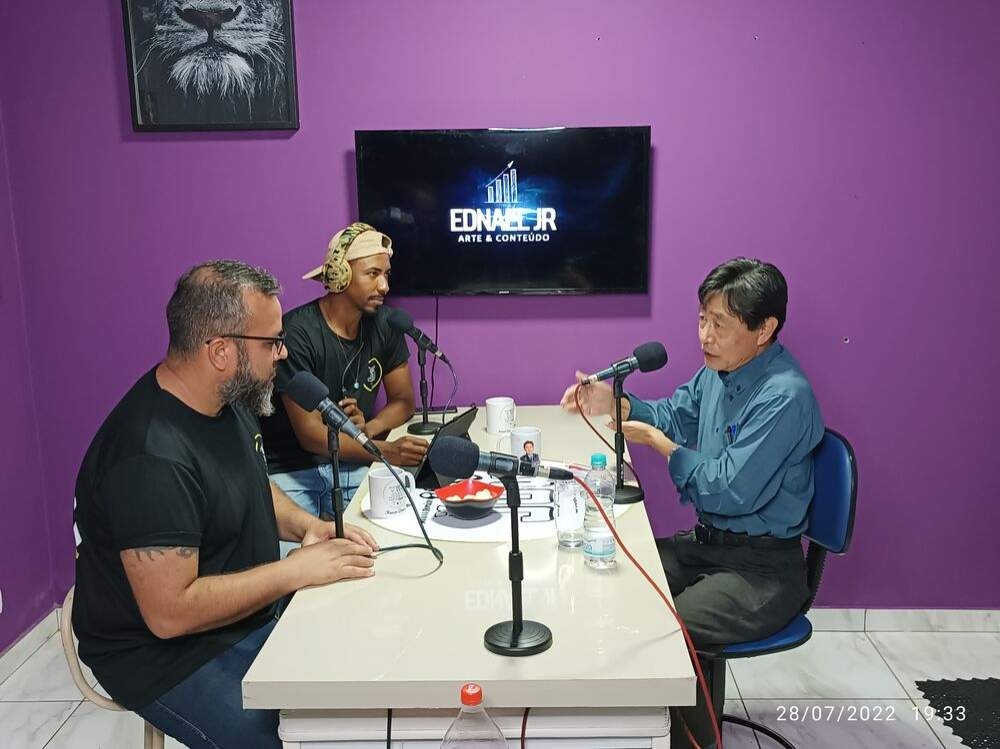 Em Andradina Jamil Ono participa de Podcast e fala sobre seu retorno a vida política
