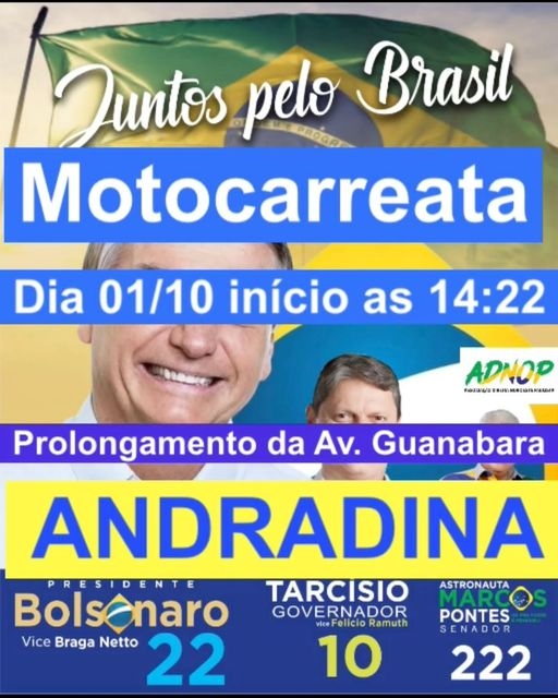 SÁBADO TEM MOTOCARREATA EM ANDRADINA