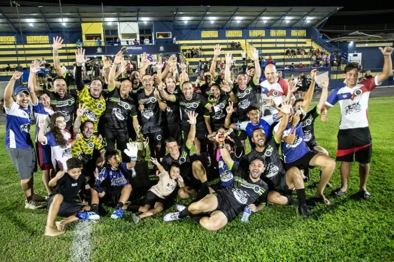 PRANDO TRANSPORTES É CAMPEÃO DO CAMPEONATO BATE CORAÇÃO 2025 EM ANDRADINA