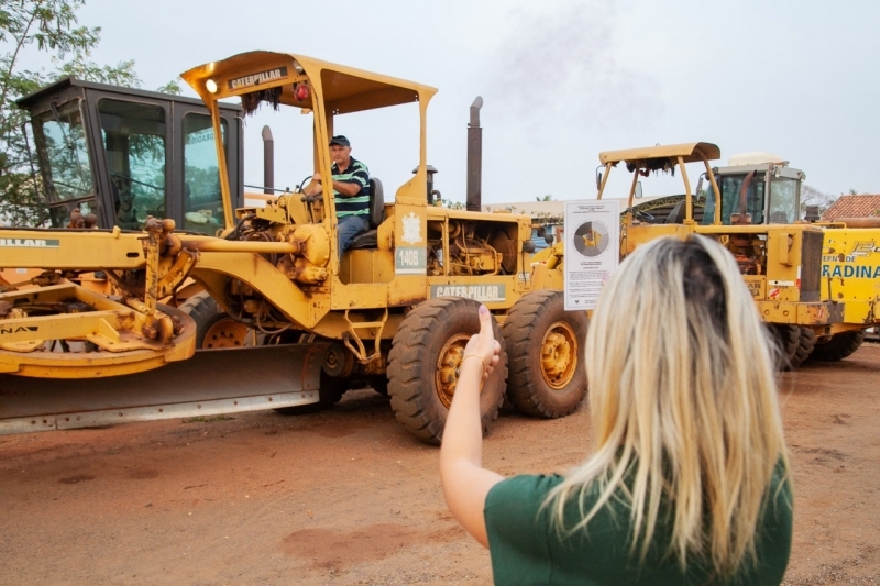 Meio Ambiente faz avaliação da frota movida a diesel da Prefeitura de Andradina