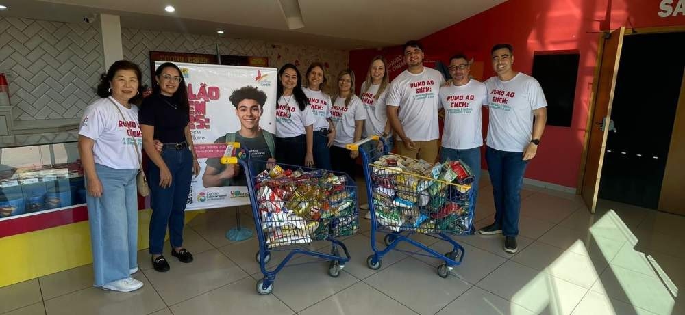 Aulão do Enem do CEA reúne dezenas de participantes com incentivo de ajudar a Camor de Andradina