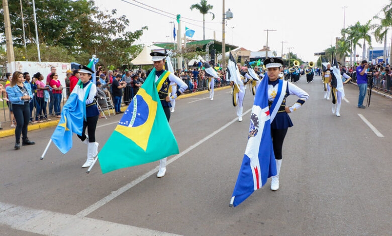 Desfile Cívico voltou às ruas de Três Lagoas, neste dia 7 de setembro