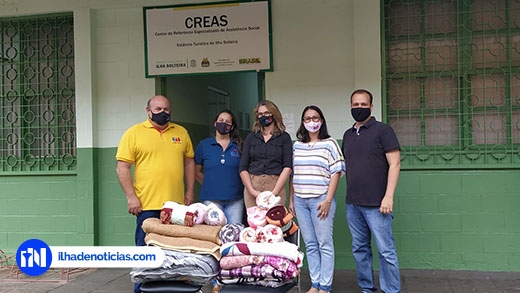 OAB de Ilha Solteira doa cobertores para o CREAS