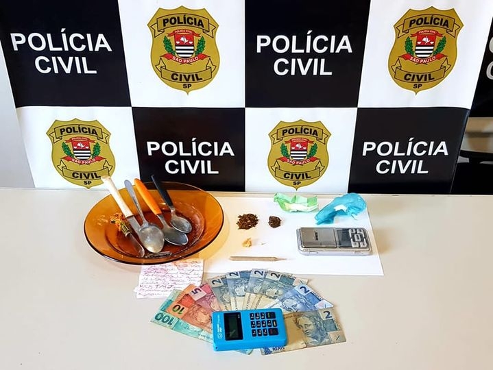 DISE de Andradina prende indivíduo com droga e ficava ameaçando diversos desafetos na cidade