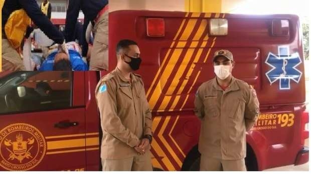 Bombeiros Militares salvam idosa de 83 anos em Três Lagoas