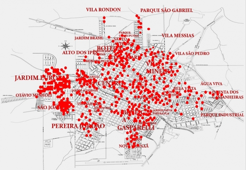Andradina está em estado de Epidemia para a Dengue